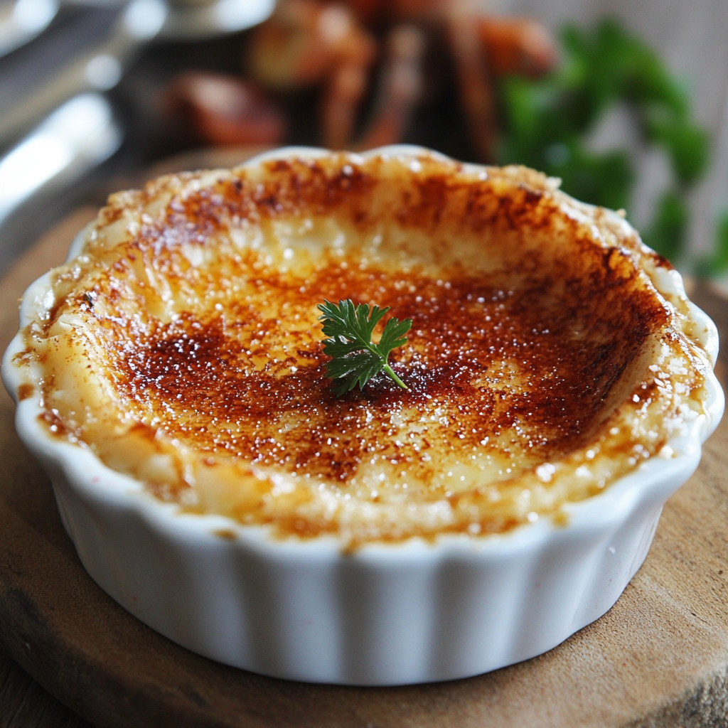 crab brulee recipe