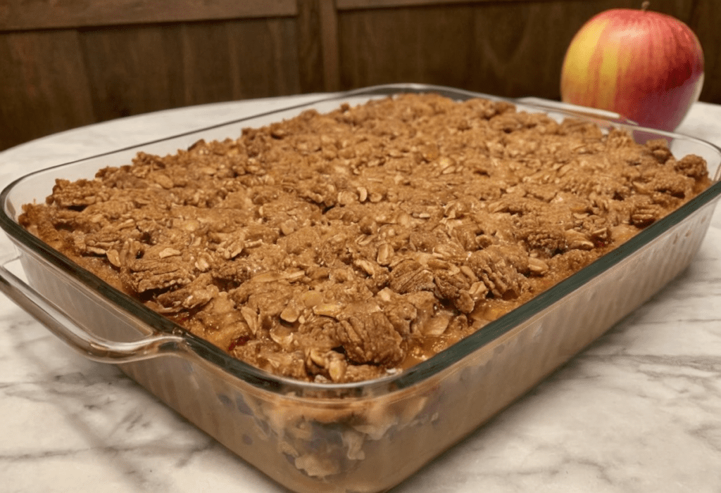 What is the difference between apple Betty and apple crisp