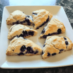 blueberry scones